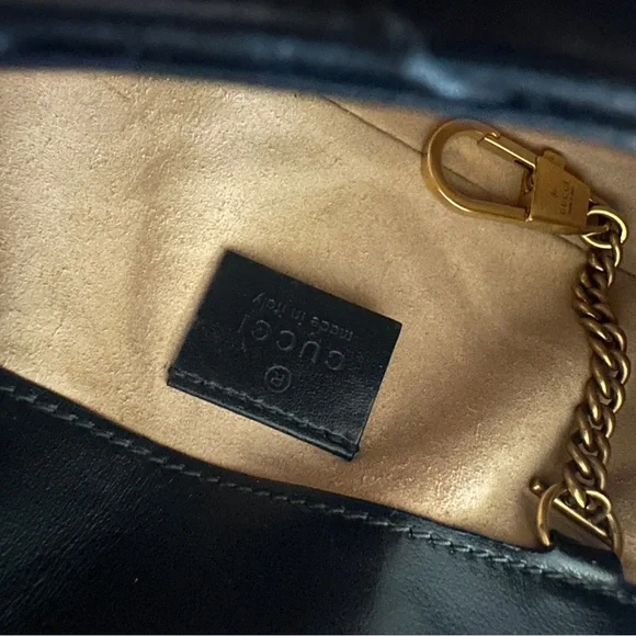 Gucci super mini marmont black bag - Picture 11 of 15